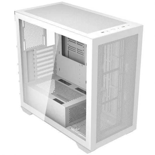 darkFlash DLX4000 Mesh Caja ATX Cristal Templado USB-C 3.0 Blanca