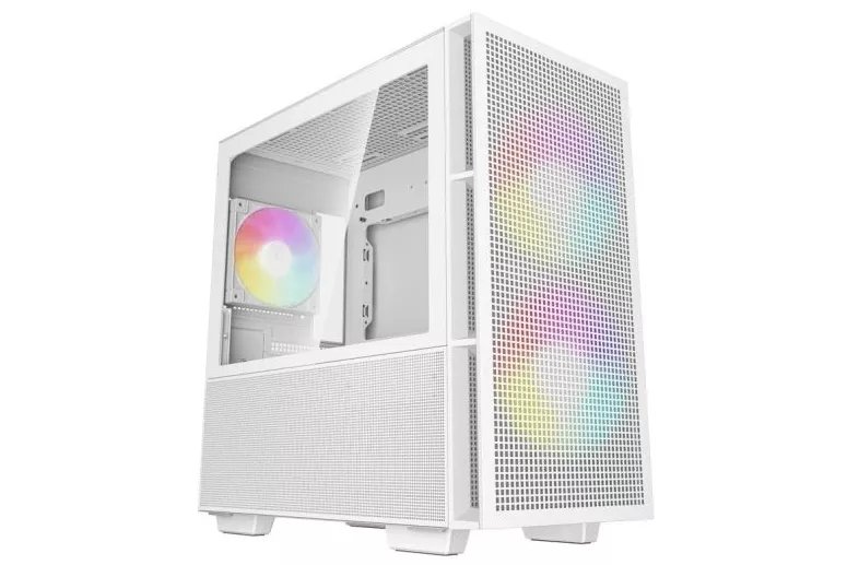 DeepCool CH360 Cristal Templado USB 3.2 Blanca