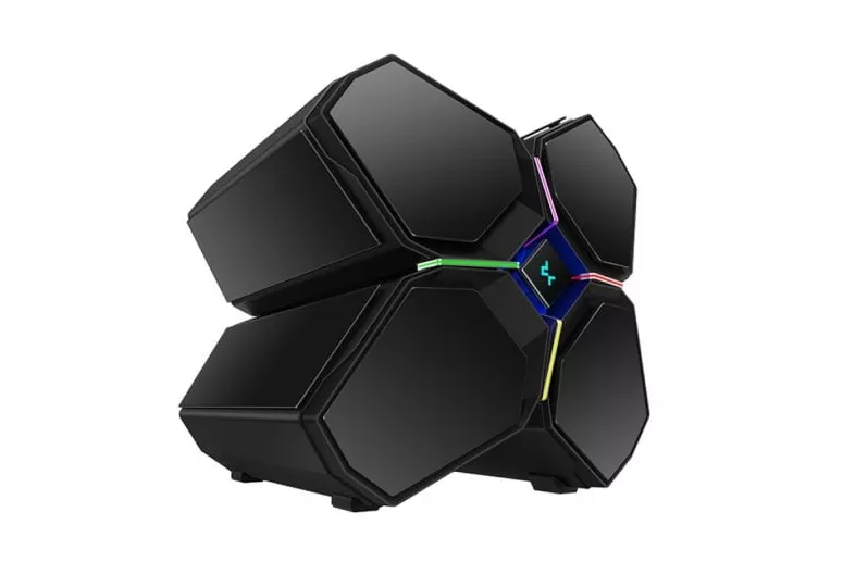 DeepCool QUADSTELLAR INFINITY Cristal Templado USB-C RGB Negra