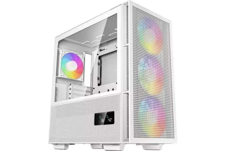 DeepCool CH560 Digital ARGB Mid Tower Cristal Templado USB 3.2 Blanca