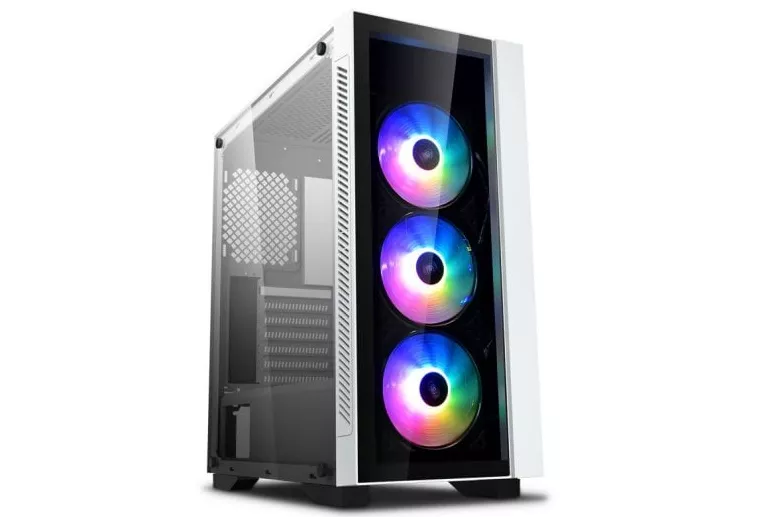 DeepCool Matrexx 55 V3 ADD-RGB 3F Cristal Templado USB 3.0 Blanca