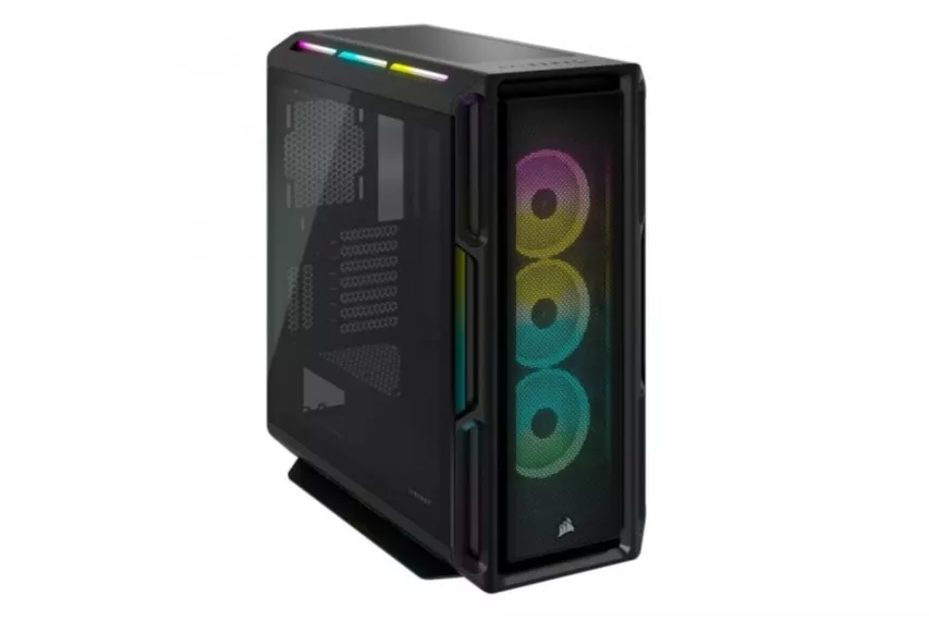 Corsair iCUE 5000T RGB Cristal Templado USB 3.0 Negra