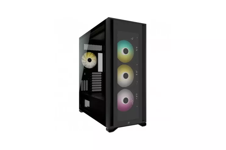 Corsair iCUE 7000X RGB Cristal Templado USB 3.0 Negra