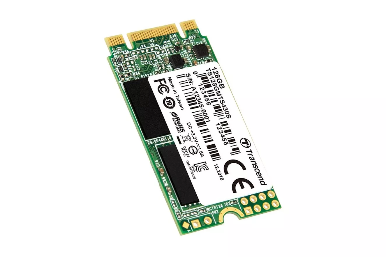 Transcend MTS430S 128GB SSD M.2 SATA 3 3D NAND