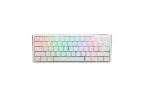 Teclado Mec Nico Ducky One Classic Mini Pure White Mx Red Es