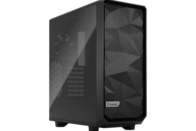 Fractal Design Meshify 2 Compact TG Light Tint Mid Tower Cristal Templado USB 3.2 Negra