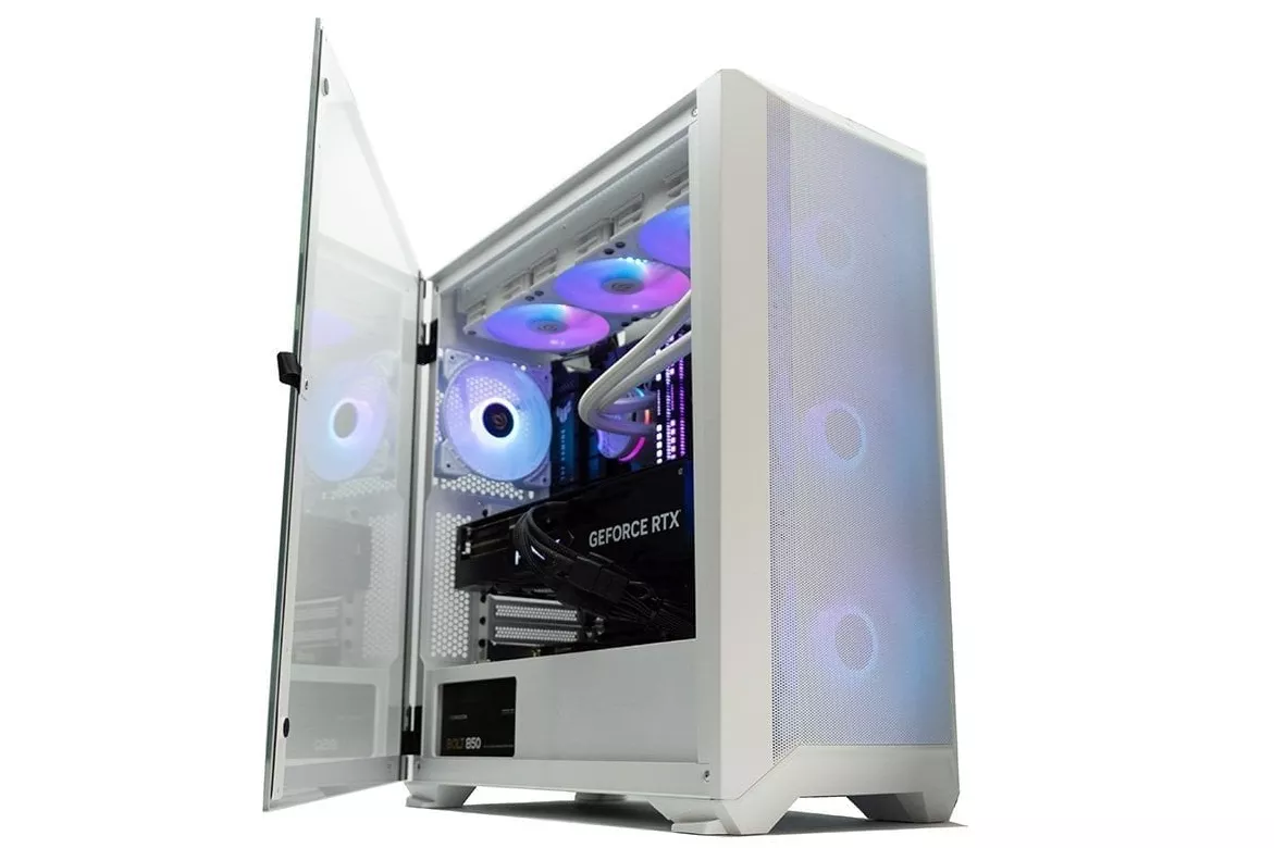 Forgeon Arcanite ARGB Mesh Torre ATX Blanca