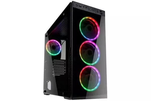 Kolink Horizon Cristal Templado USB 3.0 RGB Negra