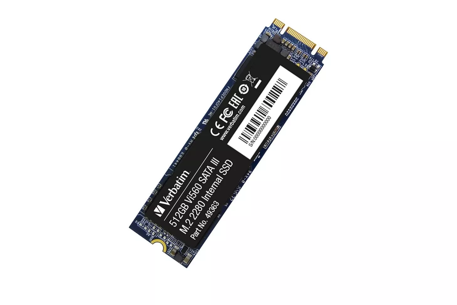 Verbatim Vi560 S3 SSD 512GB M.2 2280 SATA 3