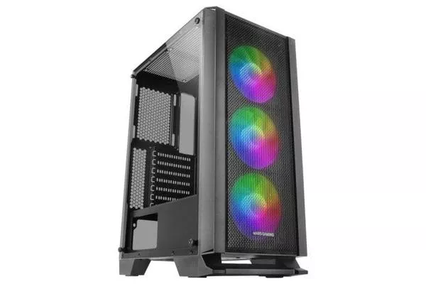 Mars Gaming MC-C Cristal Templado USB 3.0 Negro