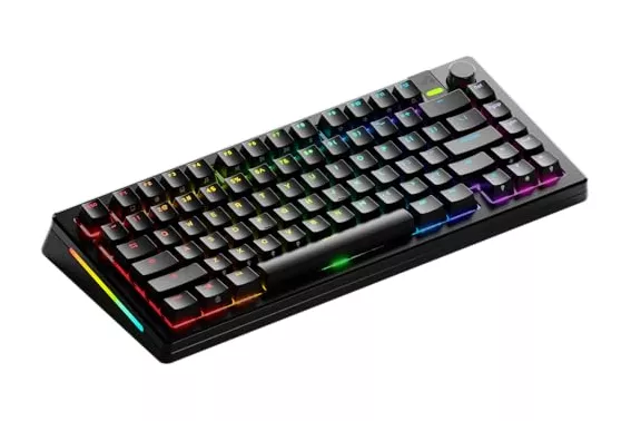 Teclado Mecânico Glorious GMMK 3 Pro Wireless 75% Preto - Fox Switch (US)