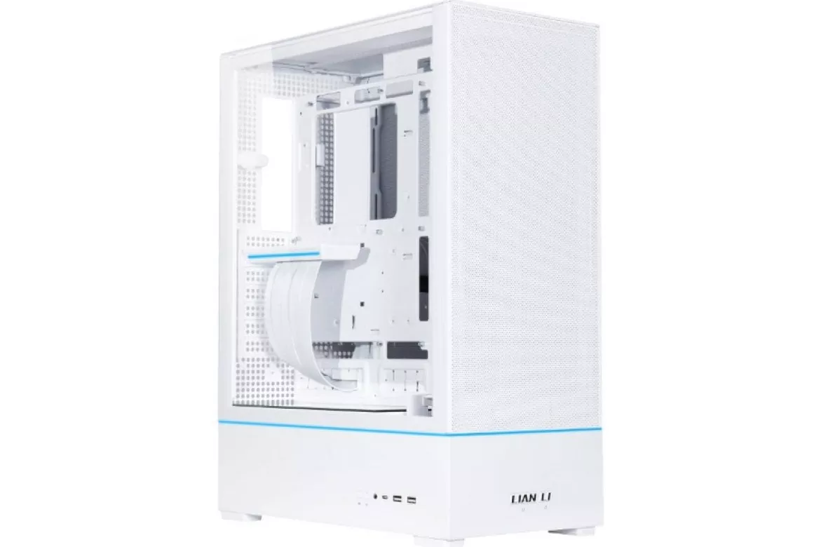 Lian-Li SUP01 Mid Tower ARGB Cristal Templado USB-C 3.2 Blanca