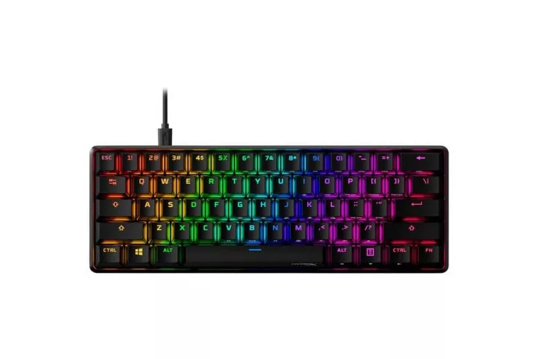 Teclado Mecânico HyperX Alloy Origins 60 RGB Gaming US Red Switches