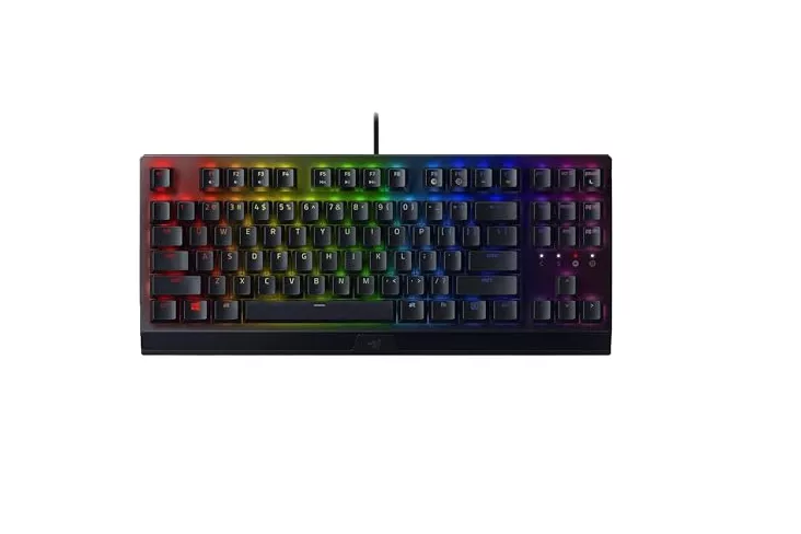 Teclado Razer Blackwidow Tenkeyless Green Switch - Mecânico US Layyt