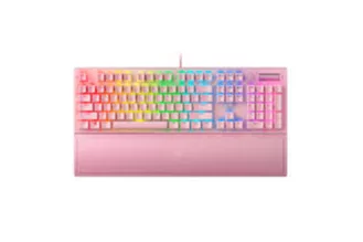 Teclado Razer Blackwidow V3 Green Switches - Mecânico US Quartz