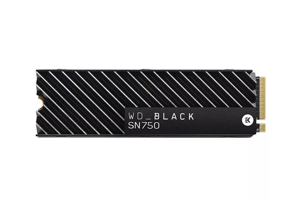 WD Black SN750 NVMe 2TB SSD M.2 PCI Express 3.0 con Disipador Térmico