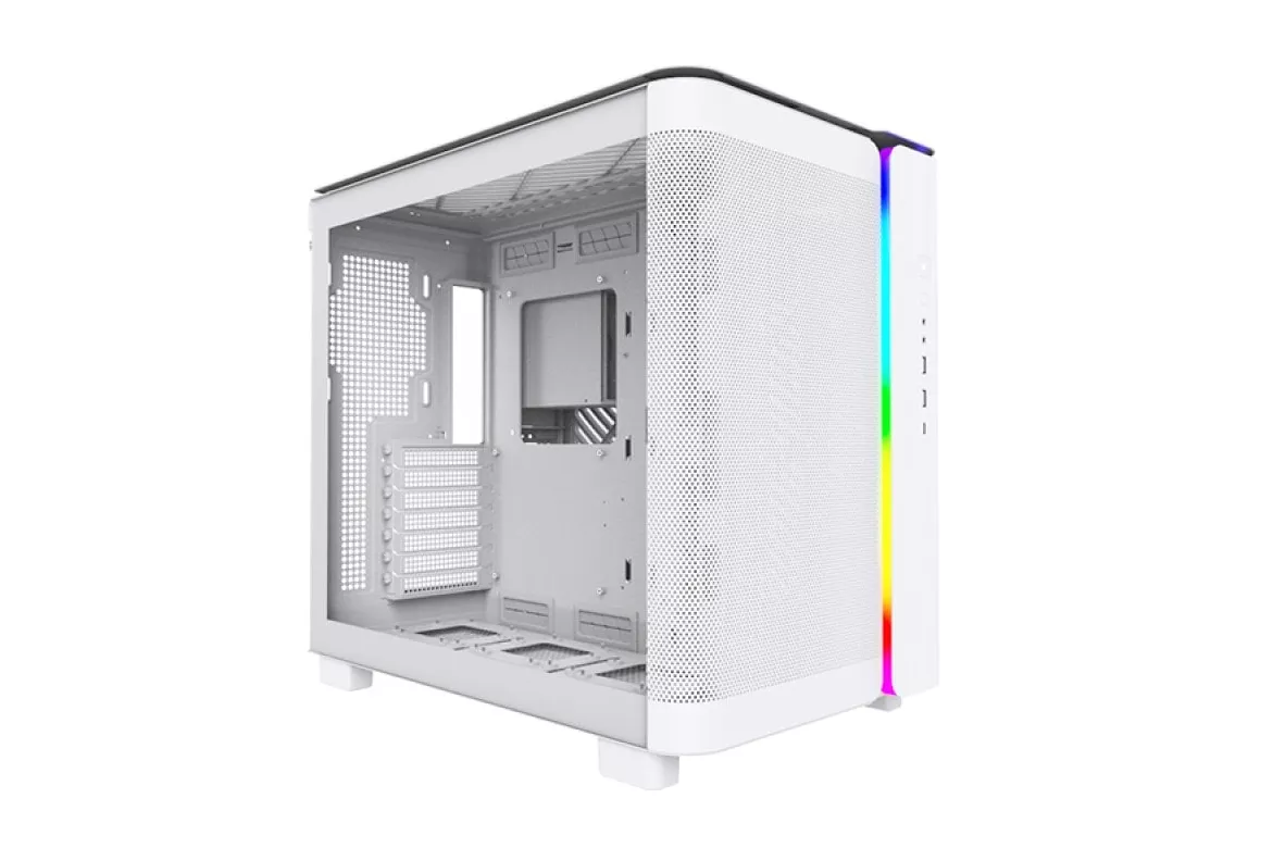 Montech KING 95 Cristal Templado USB 3.2 Blanco