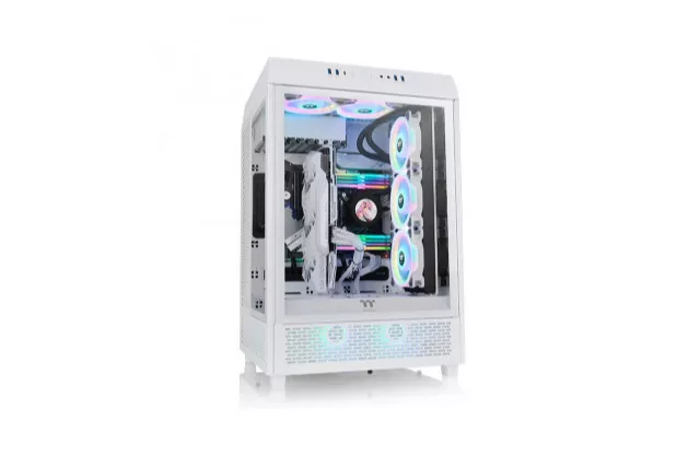 Thermaltake The Tower 500 Snow Cristal Templado USB 3.0