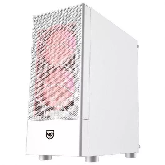 Nfortec Caelum White RGB Cristal Templado USB 3.0