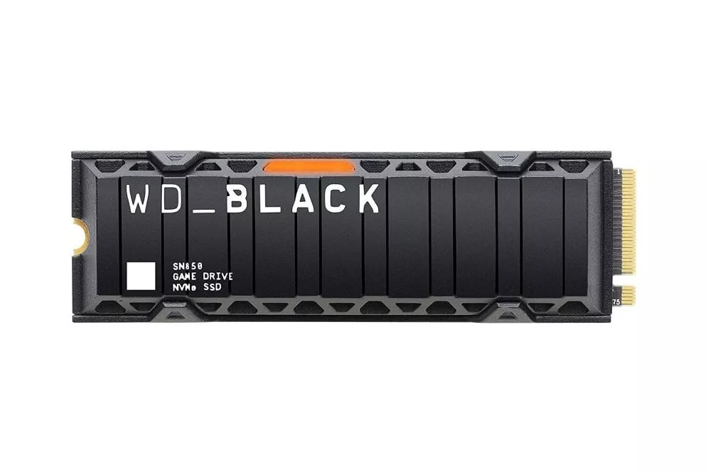 WD Black SN850 1 TB SSD NVMe M.2 PCIe 4.0 con Disipador Térmico