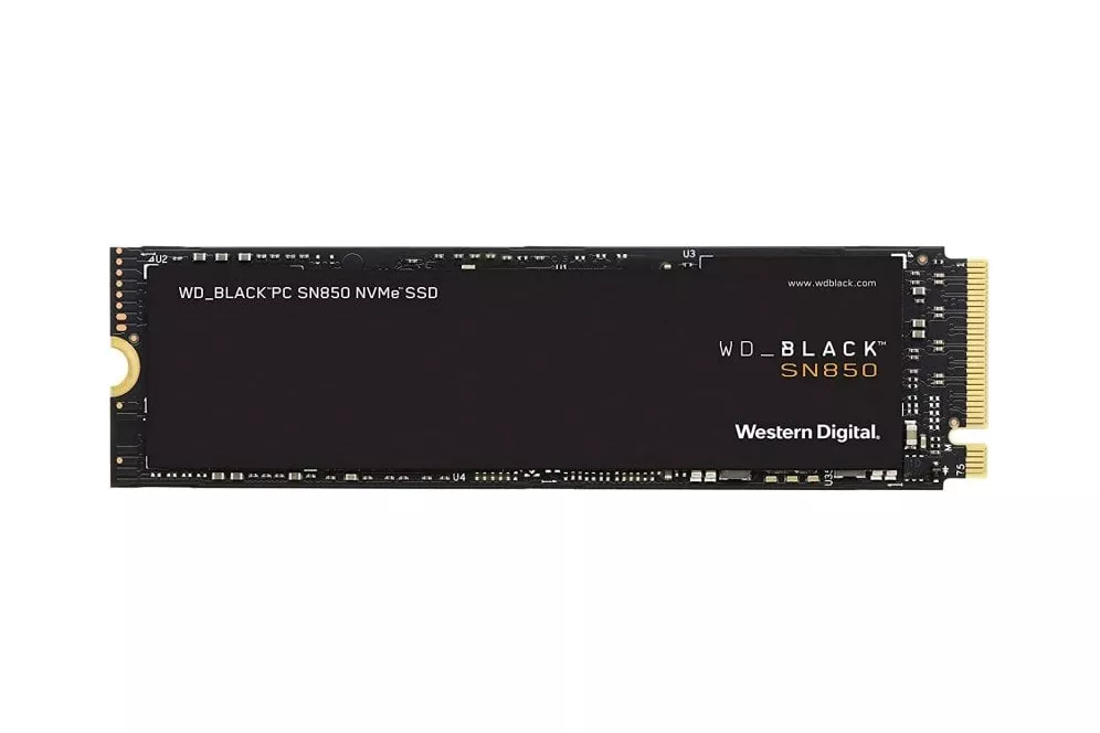 WD Black SN850 500GB SSD NVMe M.2 PCIe 4.0 sin Disipador Térmico