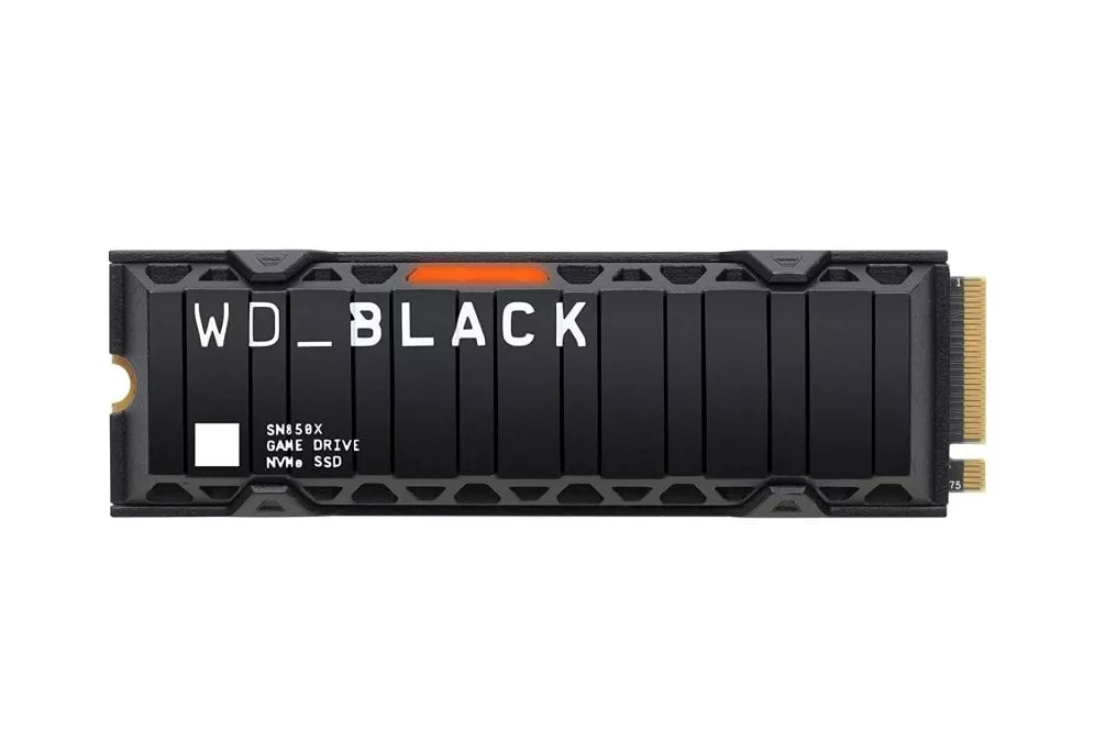 WD Black SN850X SSD 1TB M.2 2280 PCIe Gen4 NVMe Heatsink