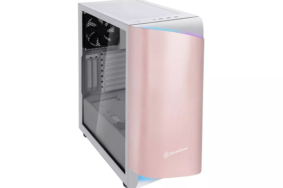 Silverstone Seta A1 Cristal Templado Oro Rosa/Blanco