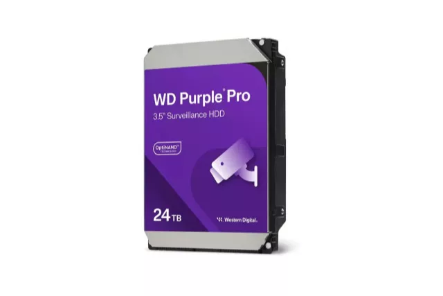 WD Purple Pro 24TB - Disco duro para videovigilancia