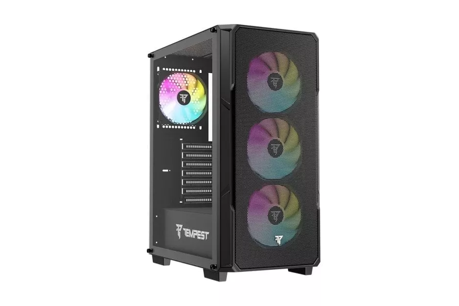 Tempest Garrison ARGB ATX Cristal Templado USB 3.0 Negra + Cristal Personalizable