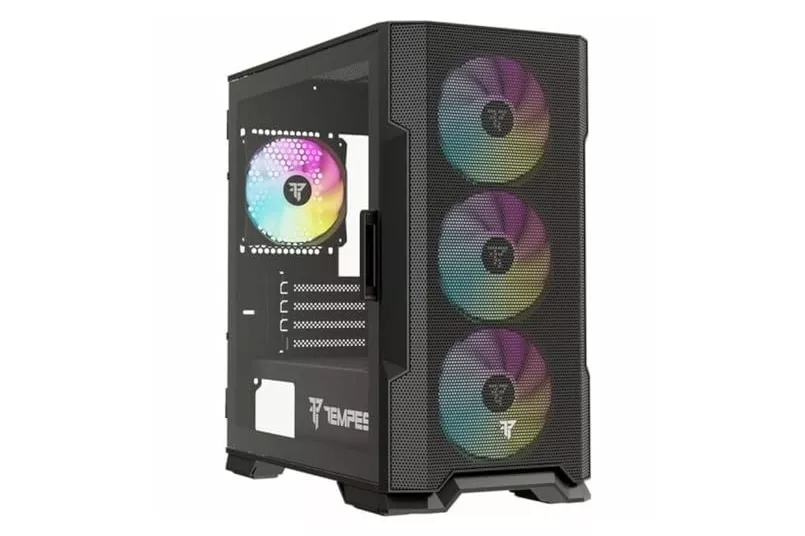 Tempest Stockade ARGB M-ATX Cristal Templado USB 3.0 Negra