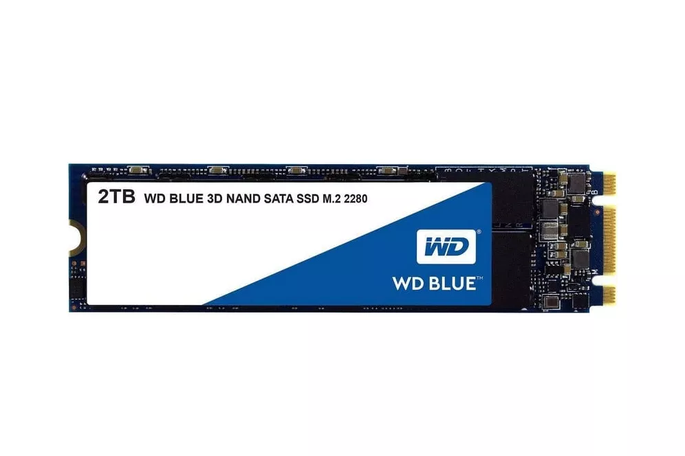 WD Blue 3D Nand SSD M.2 2TB SATA3