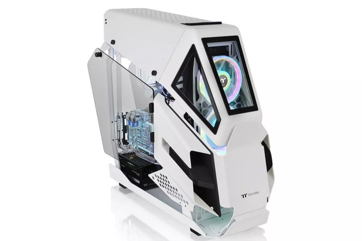 Thermaltake AH T600 Snow Cristal Templado USB 3.0