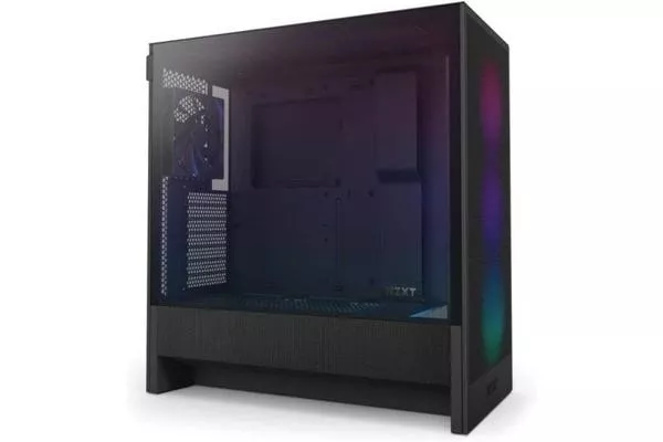 NZXT H5 Flow RGB 2024 Midi Tower E-ATX Cristal Templado USB-C Negra