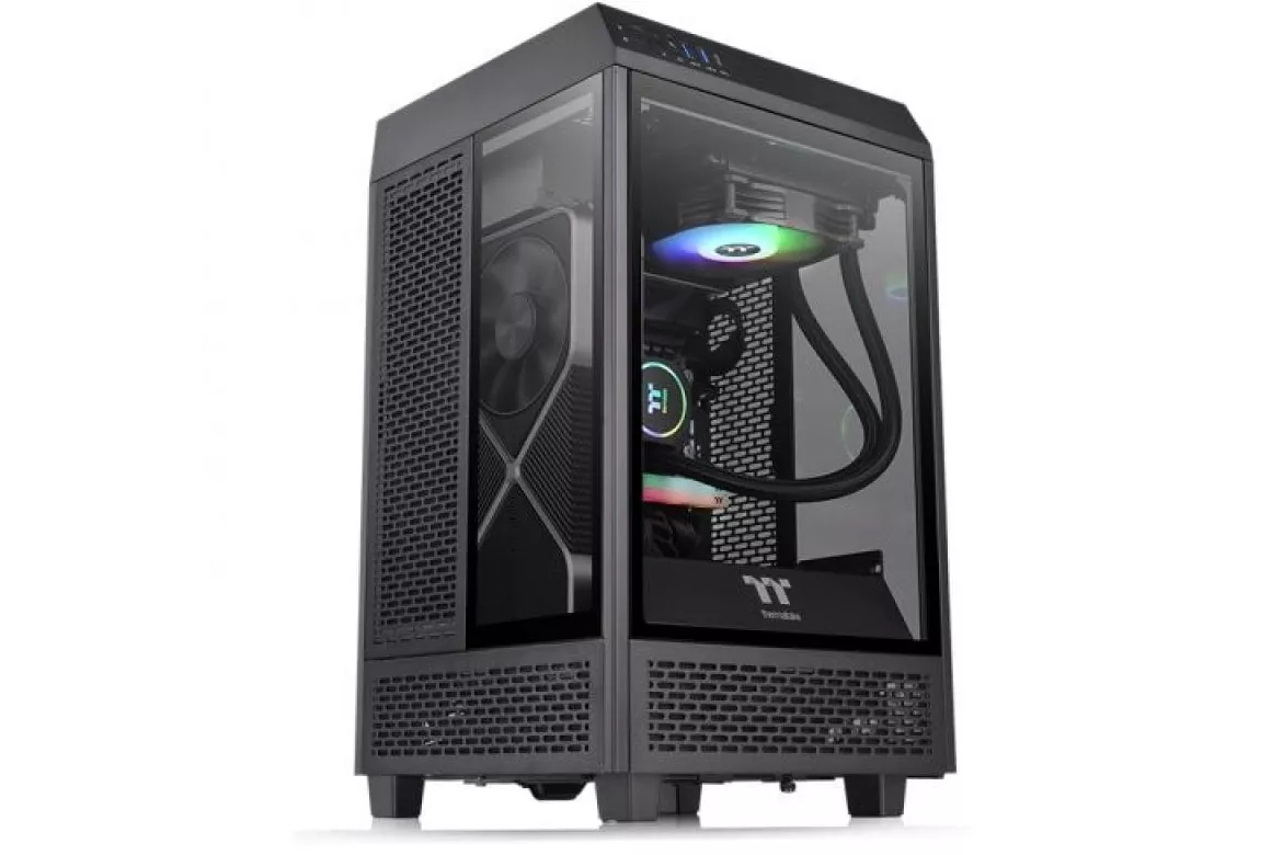 Thermaltake Tower 100 Mini Torre Negra