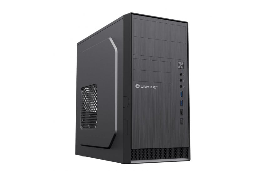 Torre Sharkoon VS8 Midi Tower ATX - USB 3.0, Ventilador Preinstalado, Filtros Anti-polvo, Negro, Compacta
