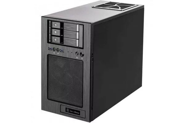 SilverStone SST-CS330B Micro ATX Negra