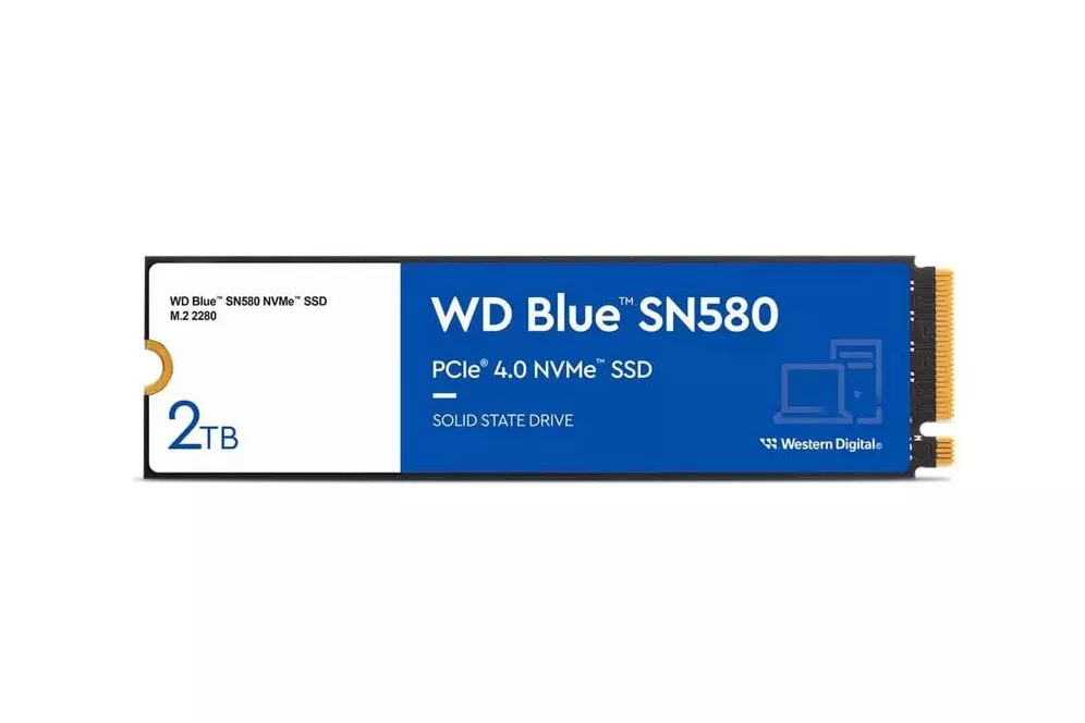 WD Blue SN580 2TB SSD M.2 PCIe 4.0 NVMe