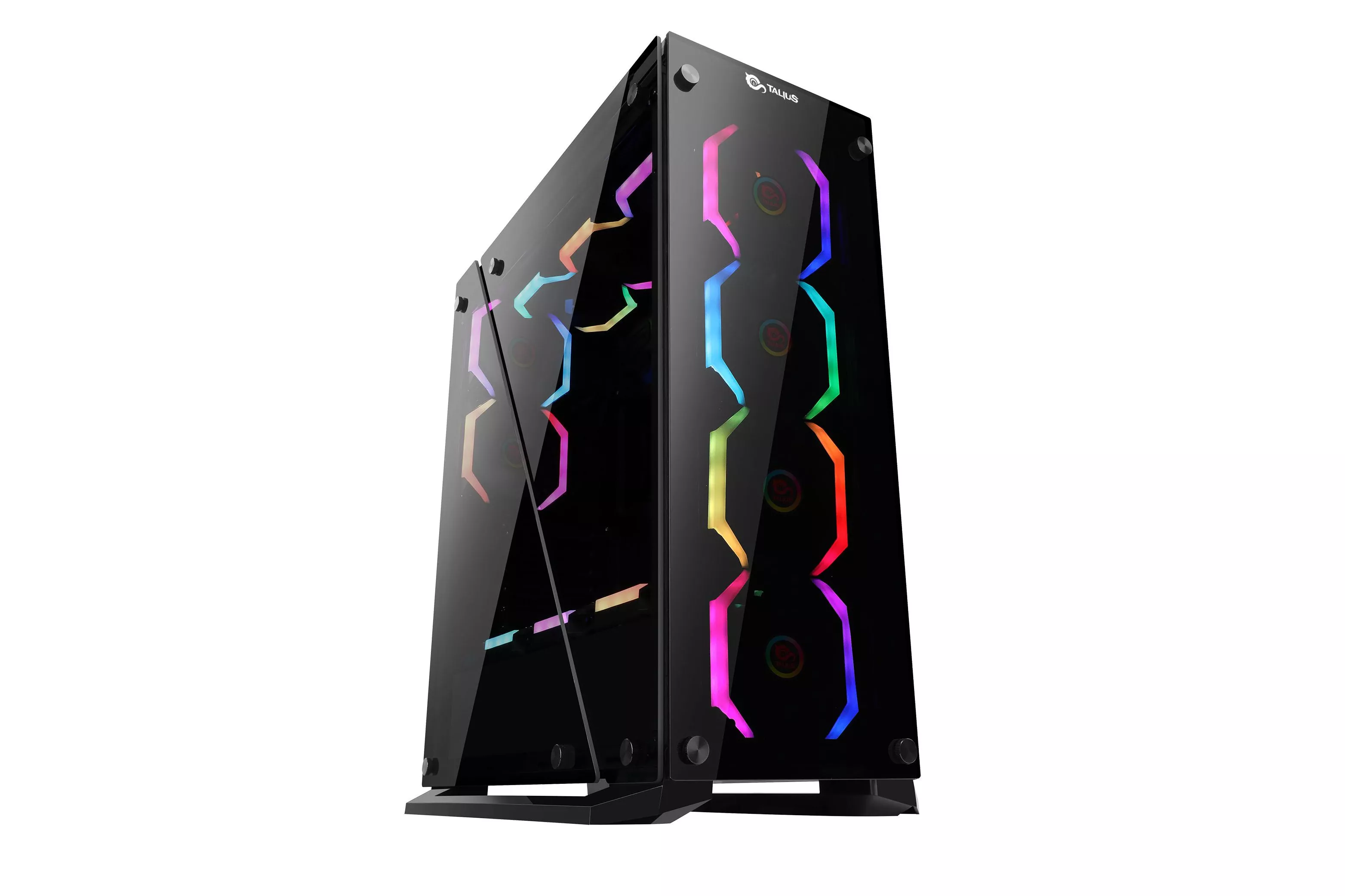 Talius Cygnus Cristal Templado RGB USB 3.0