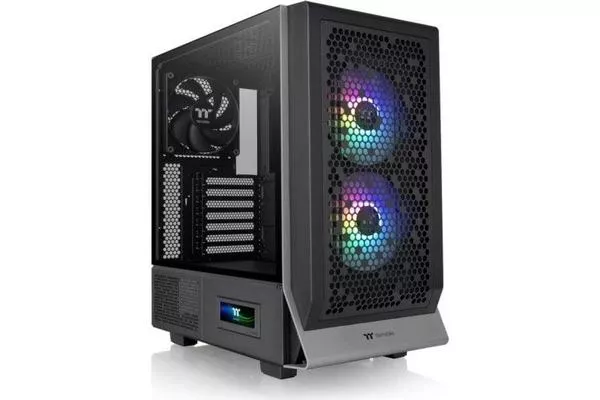 Thermaltake Ceres 300 TG ARGB Cristal Templado USB 3.2 Negra