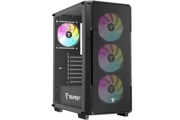 Tempest Garrison ARGB ATX Cristal Templado USB 3.0 Negra