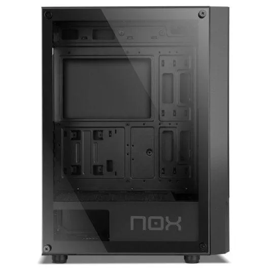 NOX Infinity Beta Semitorre MATX Cristal Templado USB 3.0 Negra