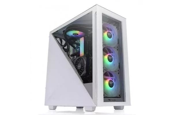 Thermaltake Divider 300 TG Snow Cristal Templado USB 3.0