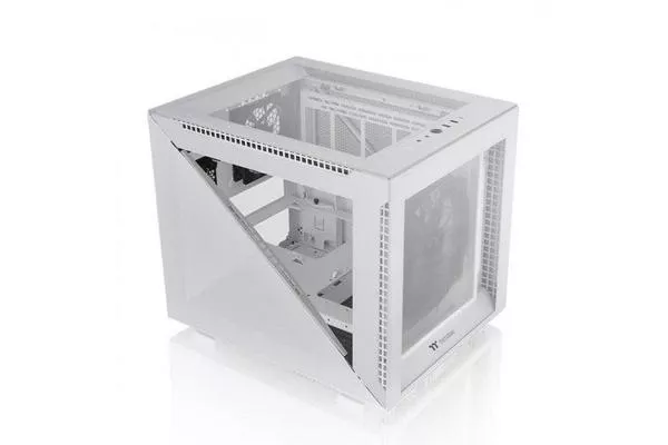 Thermaltake Divider 200 TG Snow Micro Chassis Cristal Templado USB 3.0