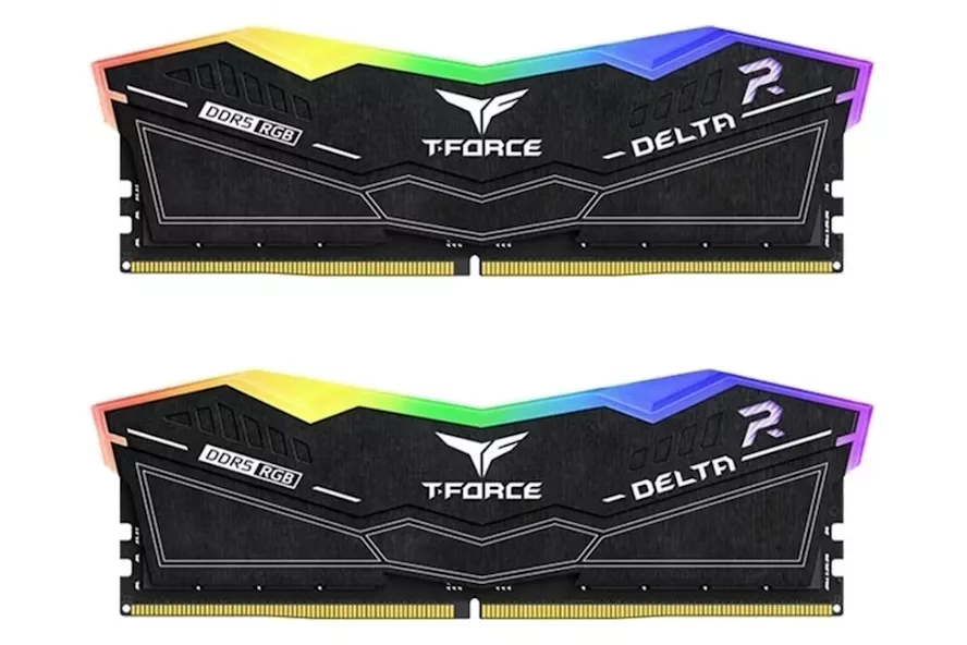 Team Group Kit 32GB (2 x 16GB) DDR5 6000MHz Delta RGB Negro CL28