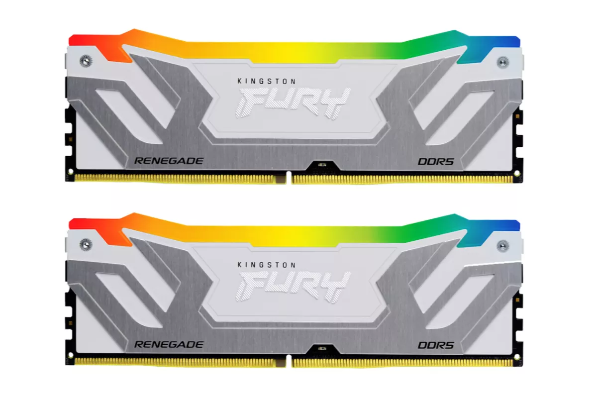 Kingston Kit 48GB (2 x 24GB) DDR5 CU-DIMM 8400MHz FURY Renegade RGB White CL40