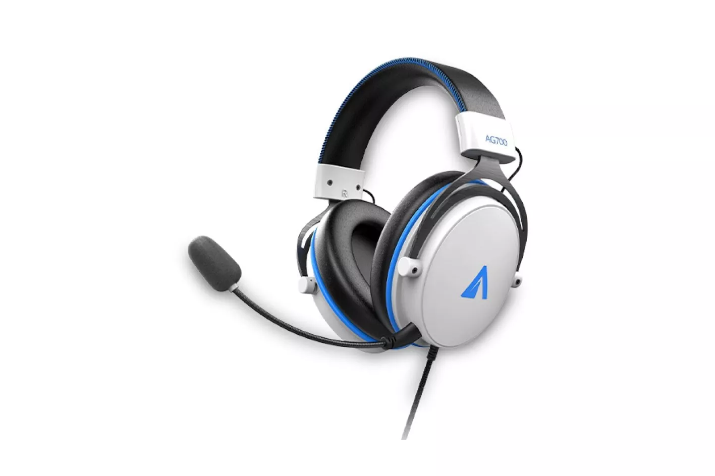 Abysm Gaming AG700 Pro 7.1 Auriculares Gaming Blanco/Azul