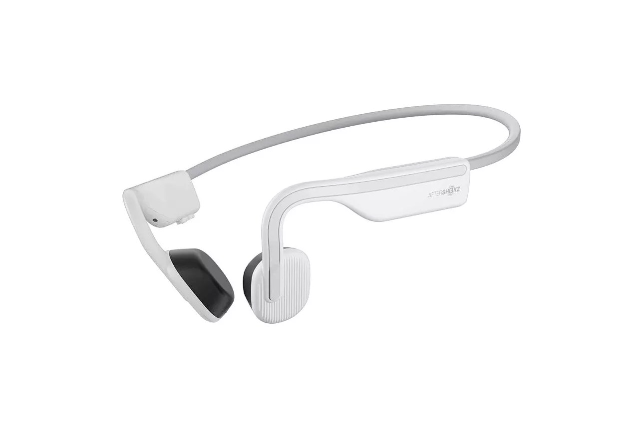 Aftershokz OpenMove Auriculares de Conducción Ósea Alpine White