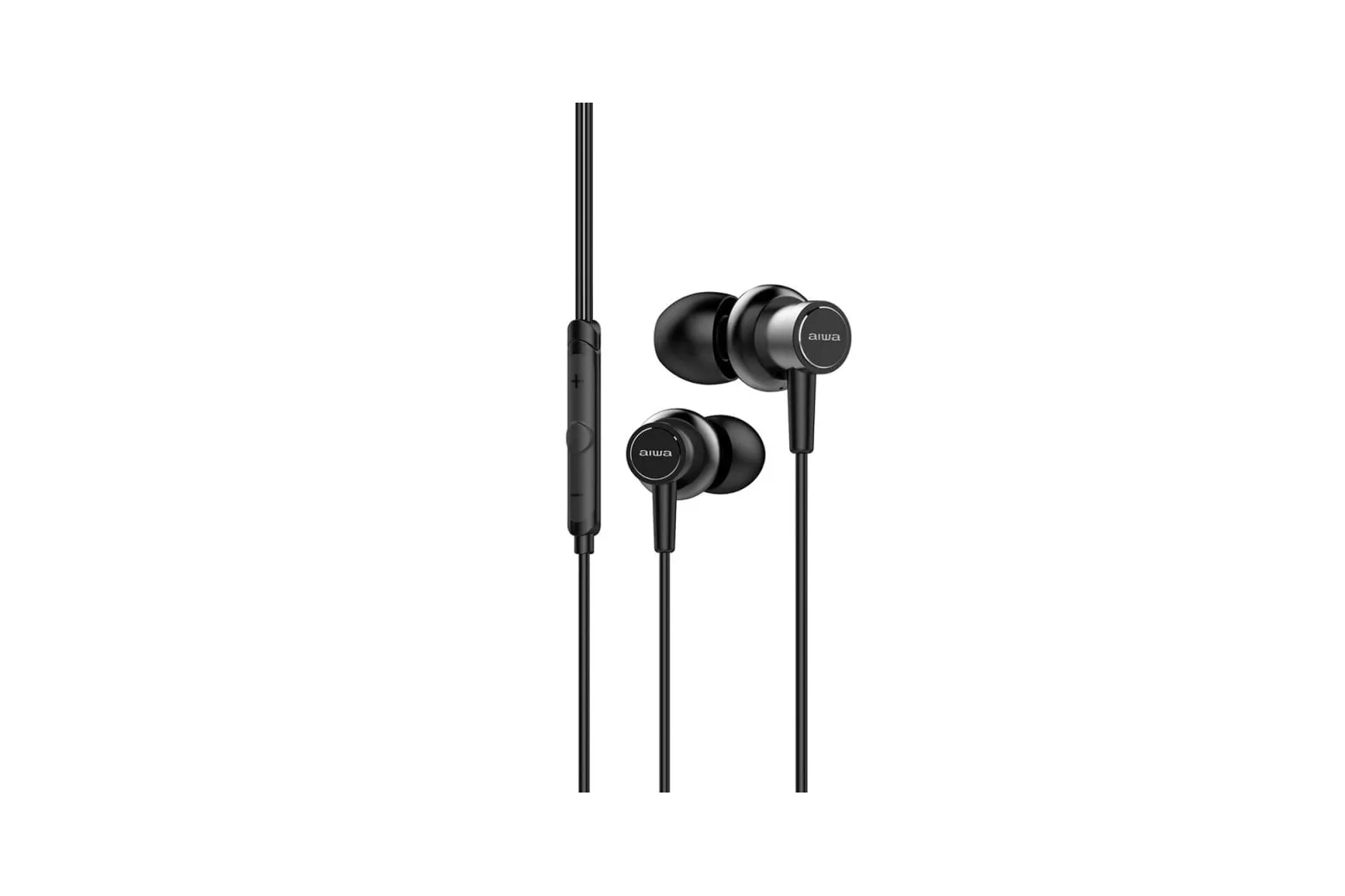 Aiwa ESTM-500BK Auriculares Intrauditivos Negros