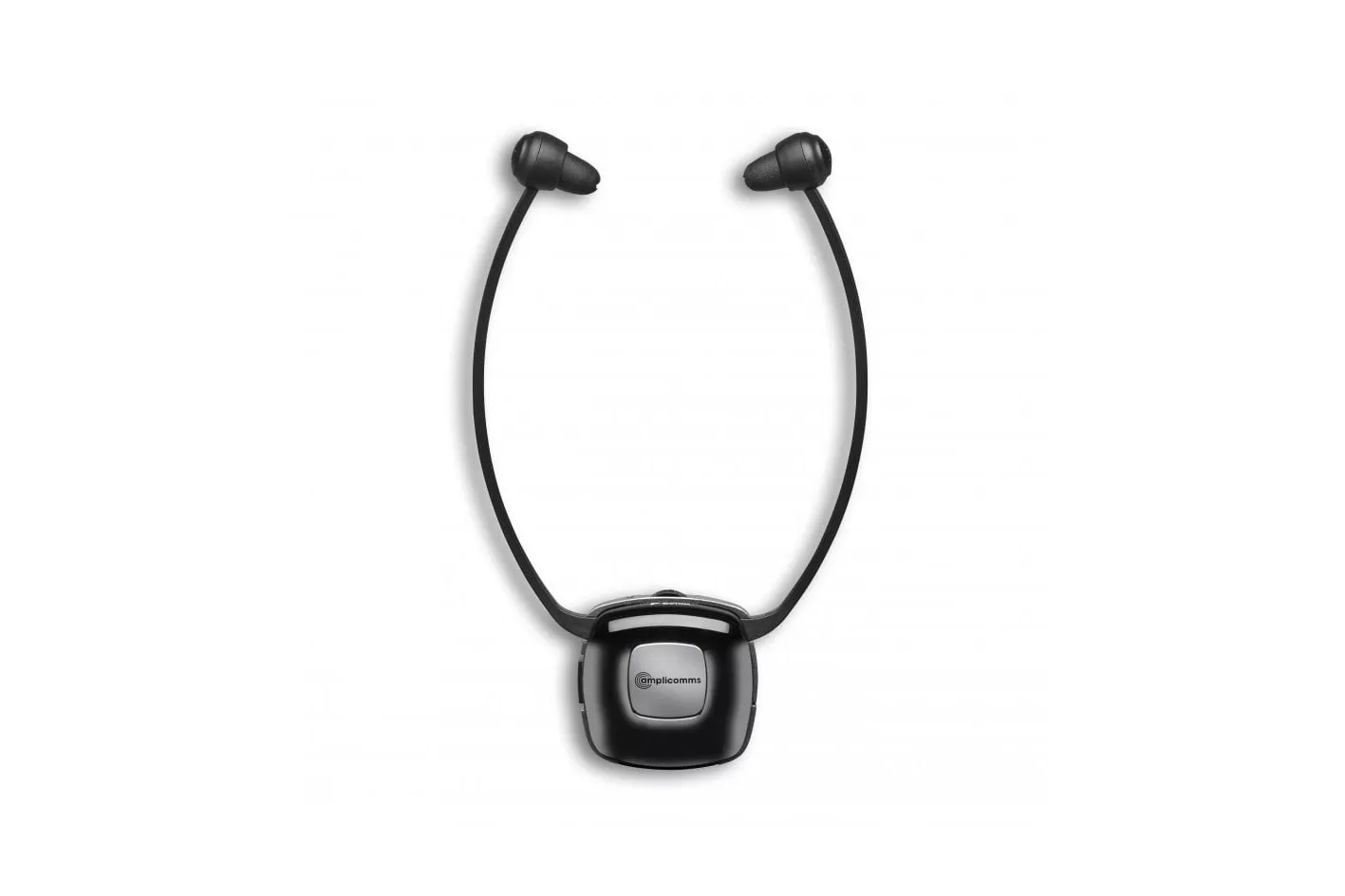 Amplicomms TV2500 Auriculares Inalámbricos para TV Negro/Plata