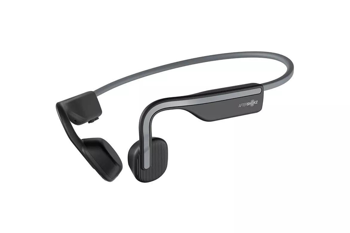 Aftershokz OpenMove Auriculares de Conducción Ósea Slate Grey